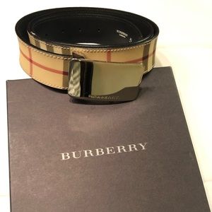 EUC Authentic Burberry belt